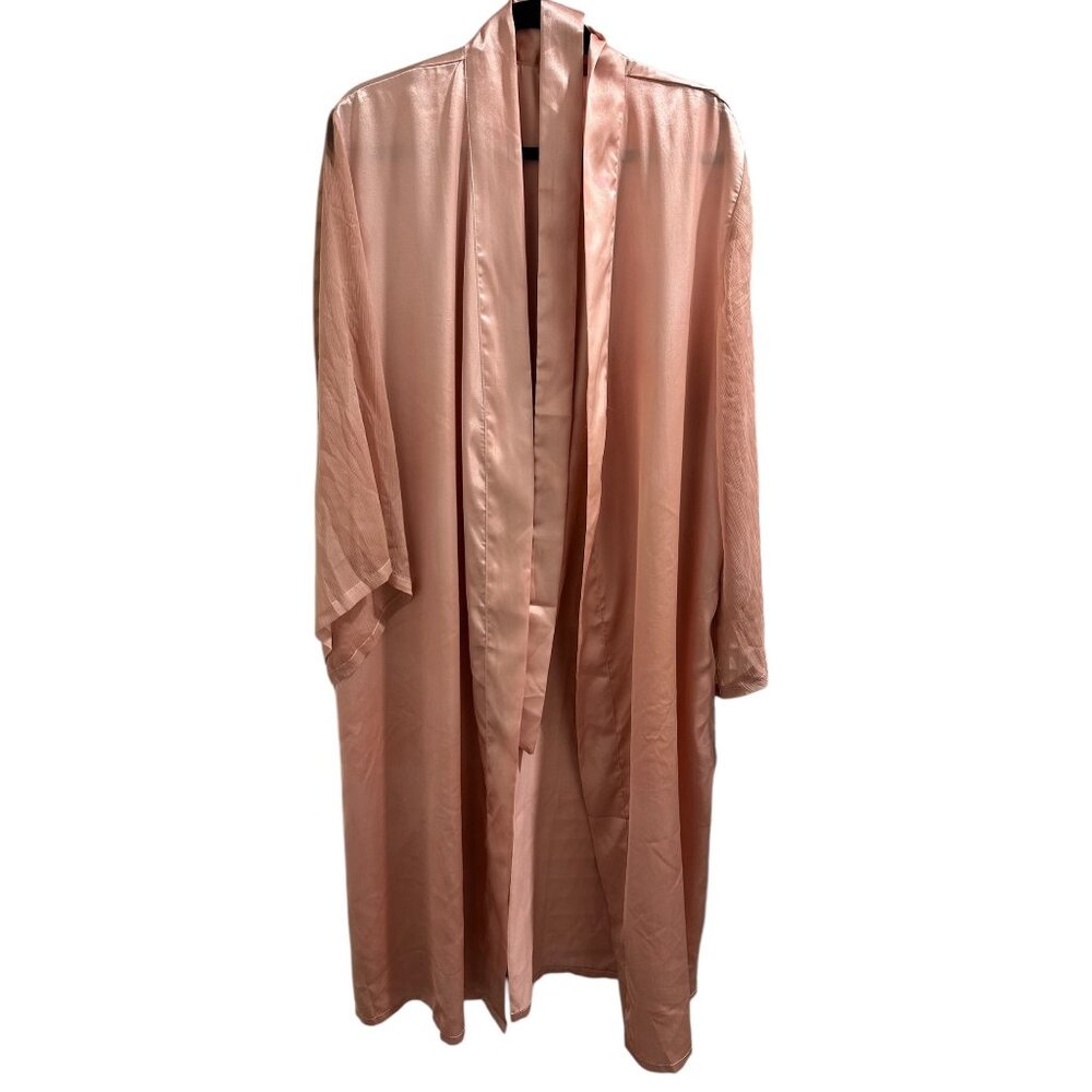 Vintage Style Light Pink Kimono Robe Extra Large